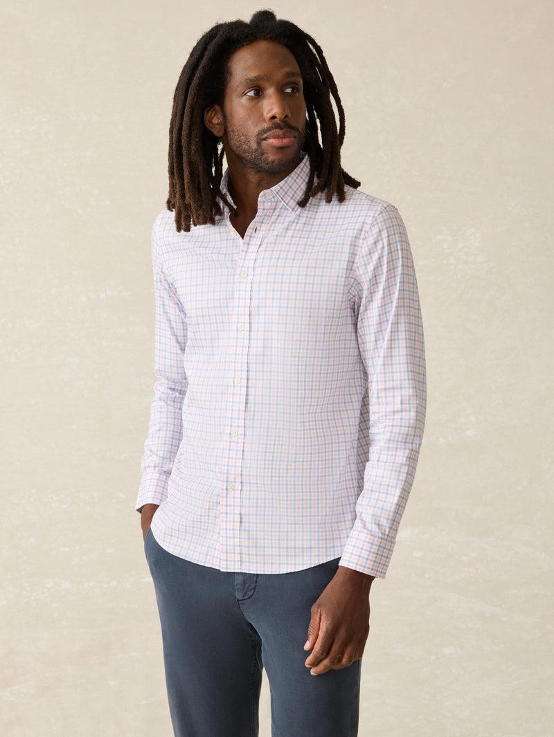 Movement™ Shirt - Coral Breeze Gingham Product Image