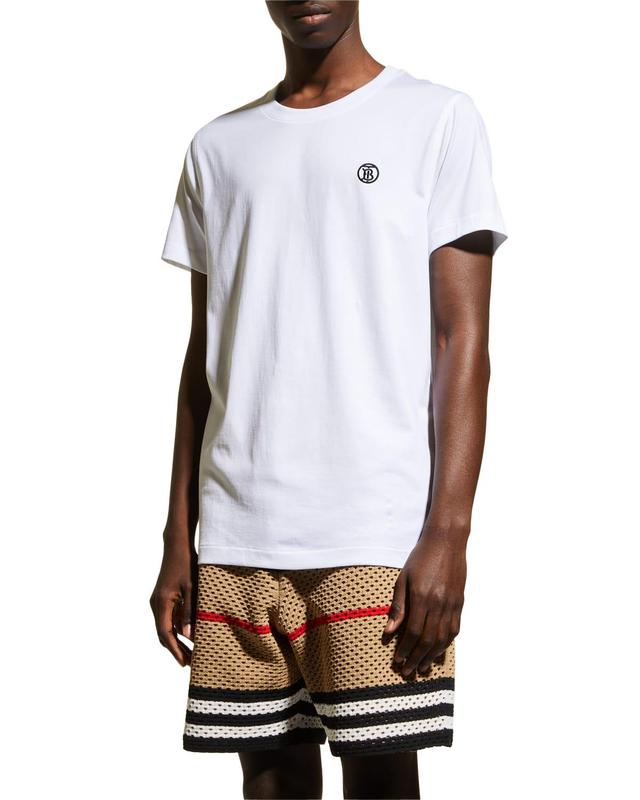 burberry Parker Embroidered Logo T-Shirt Product Image