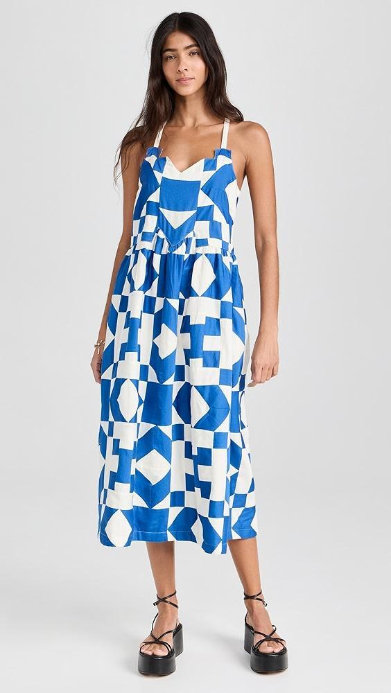 Sea Tanya Patchwork Sleeveless Dress | Shopbop Product Image