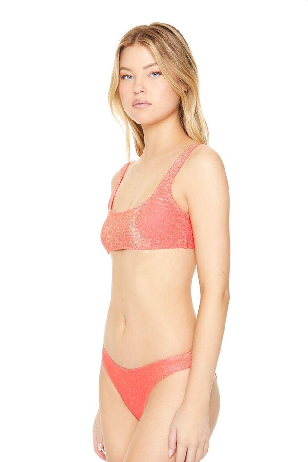 Shimmer Low-Back Bikini Top | Forever 21 Product Image