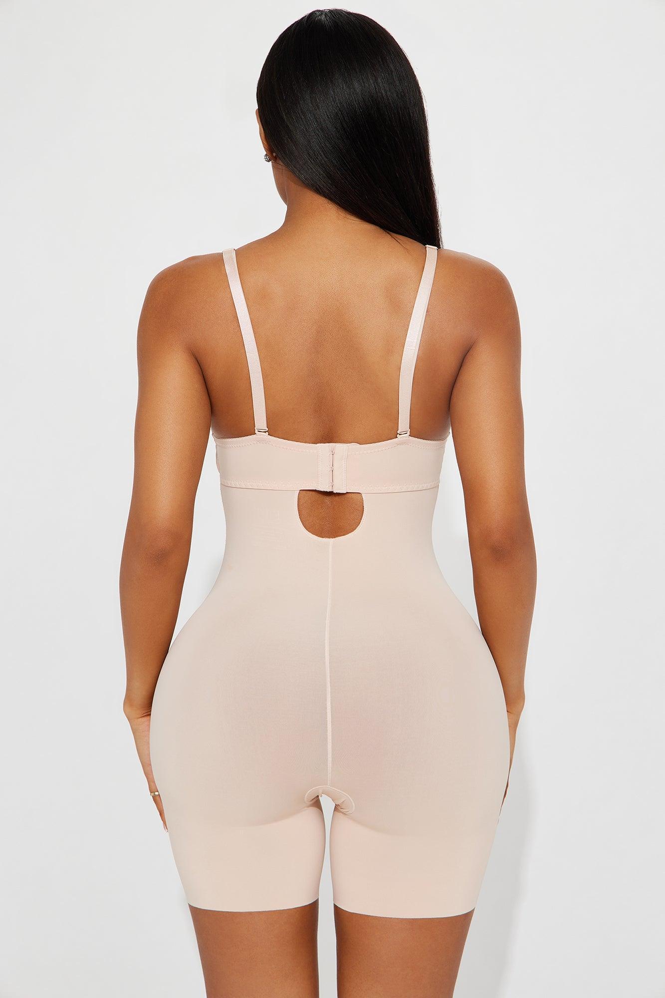 Keep It Together Smoothing Shapewear Bodysuit Romper - Nude Product Image