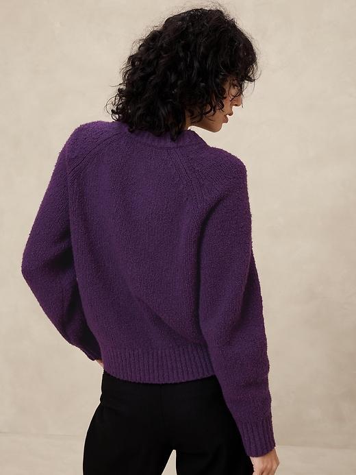 Boucle Pullover Sweater Product Image