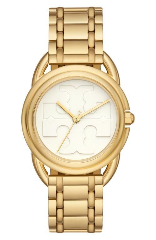 Womens Miller Goldtone & Leather Analog Watch Product Image