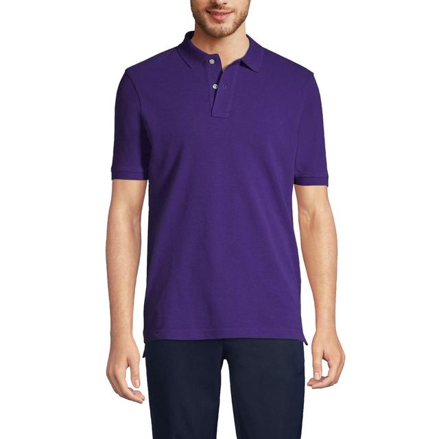 Mens Lands End Short Sleeve Mesh Polo Shirt Product Image