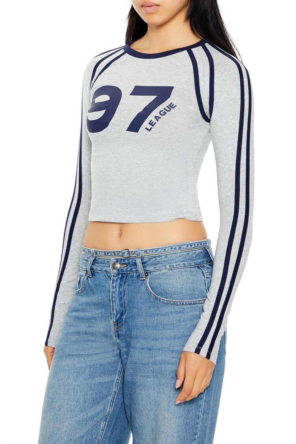 97 League Graphic Crop Top | Forever 21 Product Image