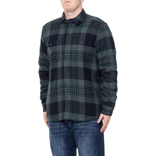 Telluride Clothing Company Cart Plaid Heavyweight Flannel Shacket - Sherpa Lined Product Image