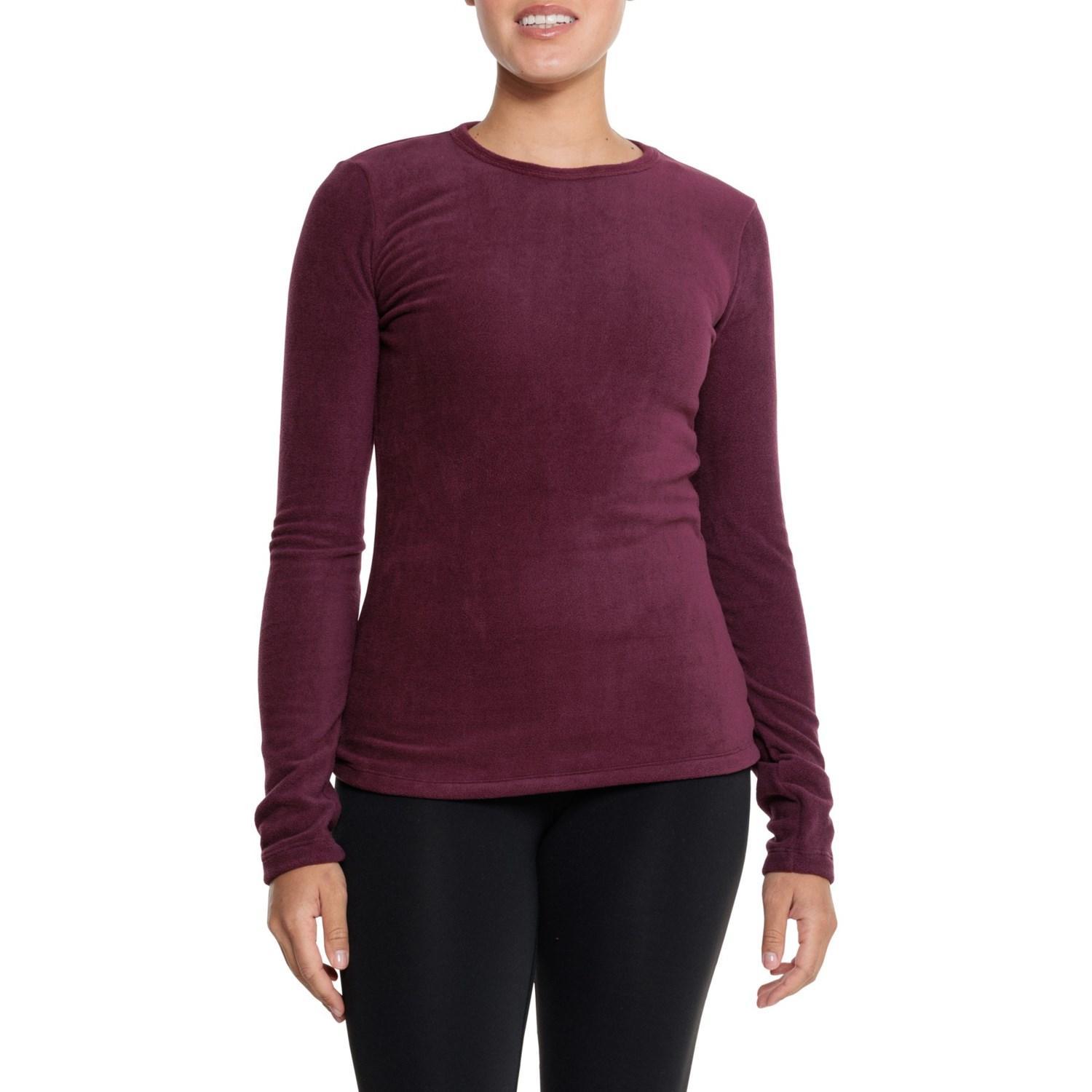 Cuddl Duds FleeceWear Stretch Base Layer Top - Long Sleeve Product Image