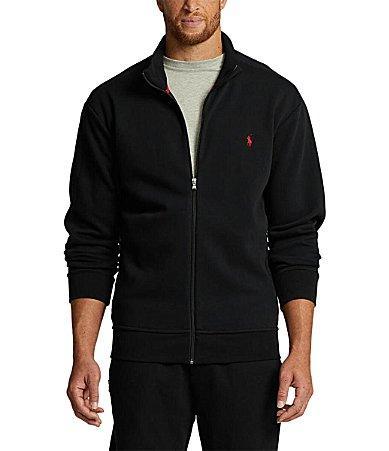 Big & Tall Polo Ralph Lauren Double-Knit Mesh Track Jacket Product Image