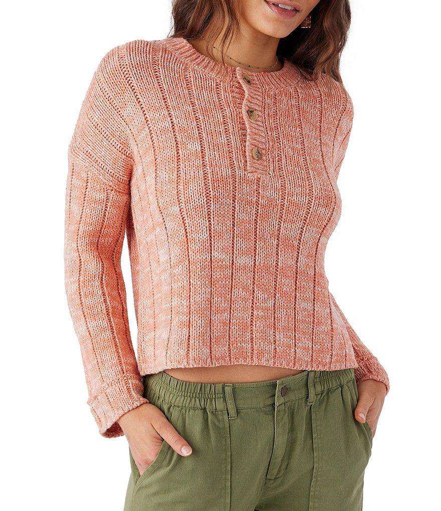 O'Neill Oceanfront Henley Pullover Sweater Product Image