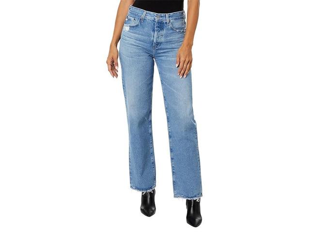 AG Jeans Clove High-Waisted Relaxed Vintage Straight in 19 Years Tribeca (19 Years Tribeca) Women's Jeans Product Image