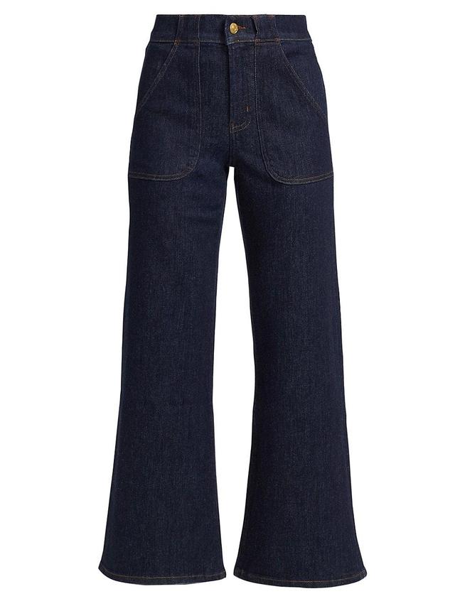 Womens Modern Pocket Mid-Rise Jeans Product Image