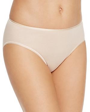 Womens Cotton Seamless High-Cut Full Brief Product Image