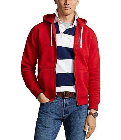 Mens Fleece Full-Zip Hoodie Product Image