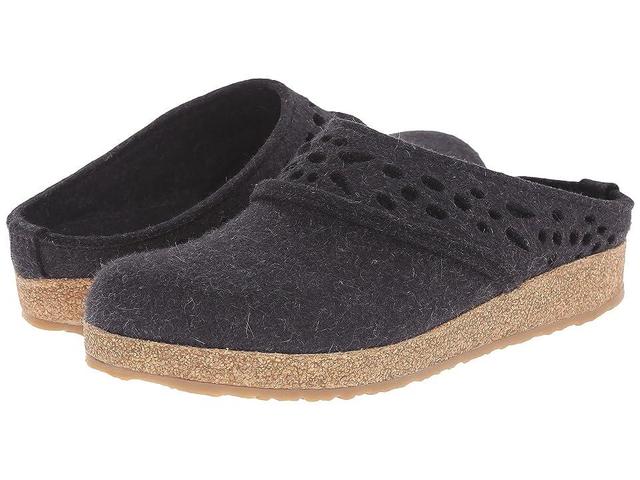 Haflinger Lacey (Charcoal) Women's Slippers Product Image