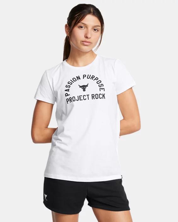 Womens Project Rock Short Sleeve Product Image