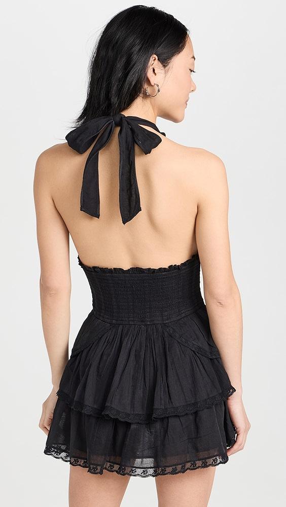 LoveShackFancy Deanna Halter Dress | Shopbop Product Image