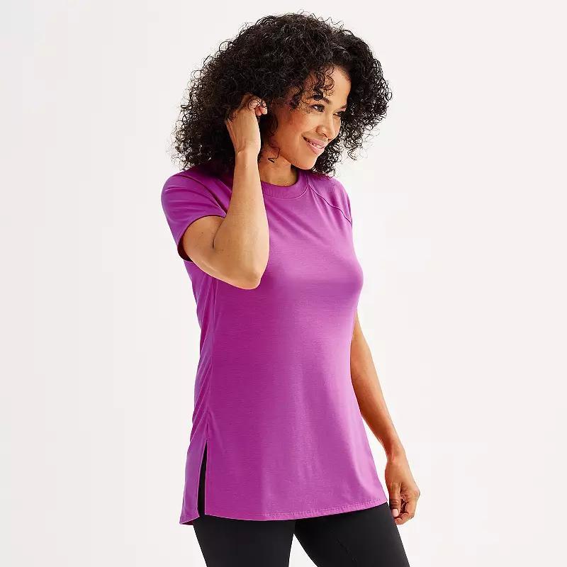 Womens Tek Gear Short Sleeve Tunic Tee Product Image