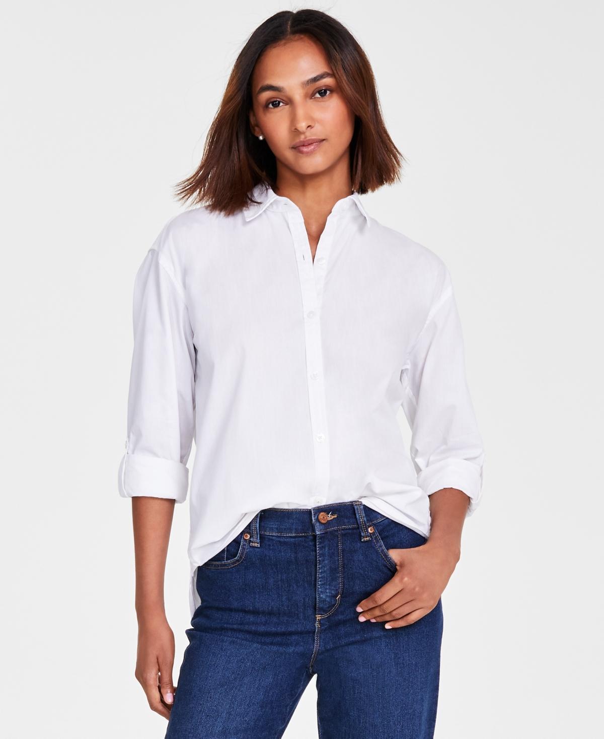 Womens Gloria Vanderbilt Amanda Button Down Shirt Product Image