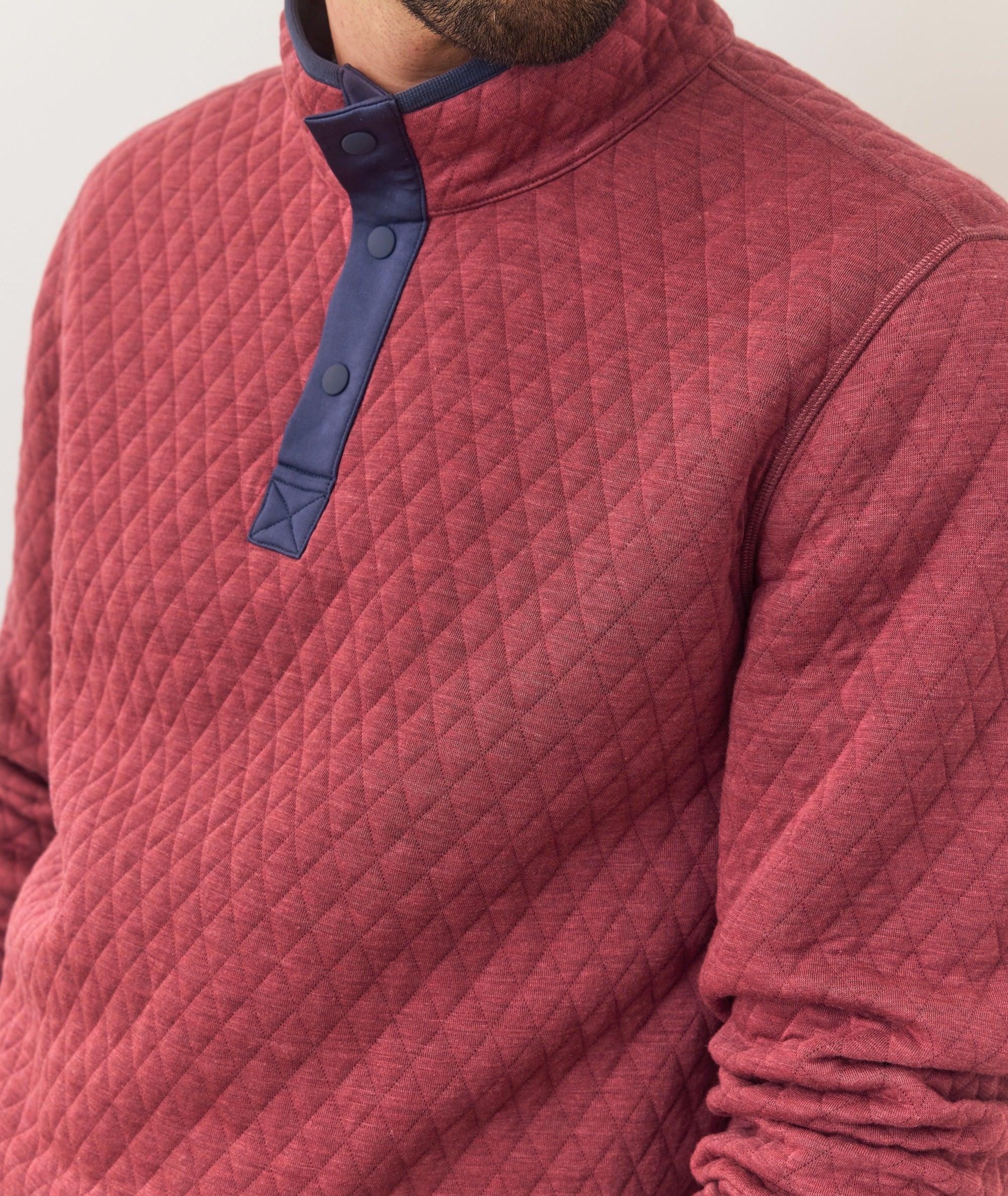 Corbet Quilted Reversible Pullover Product Image