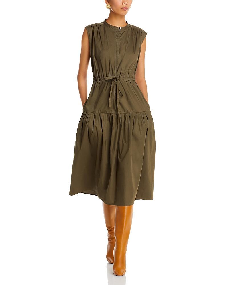 Womens Margaret Tie-Waist Midi-Dress Product Image