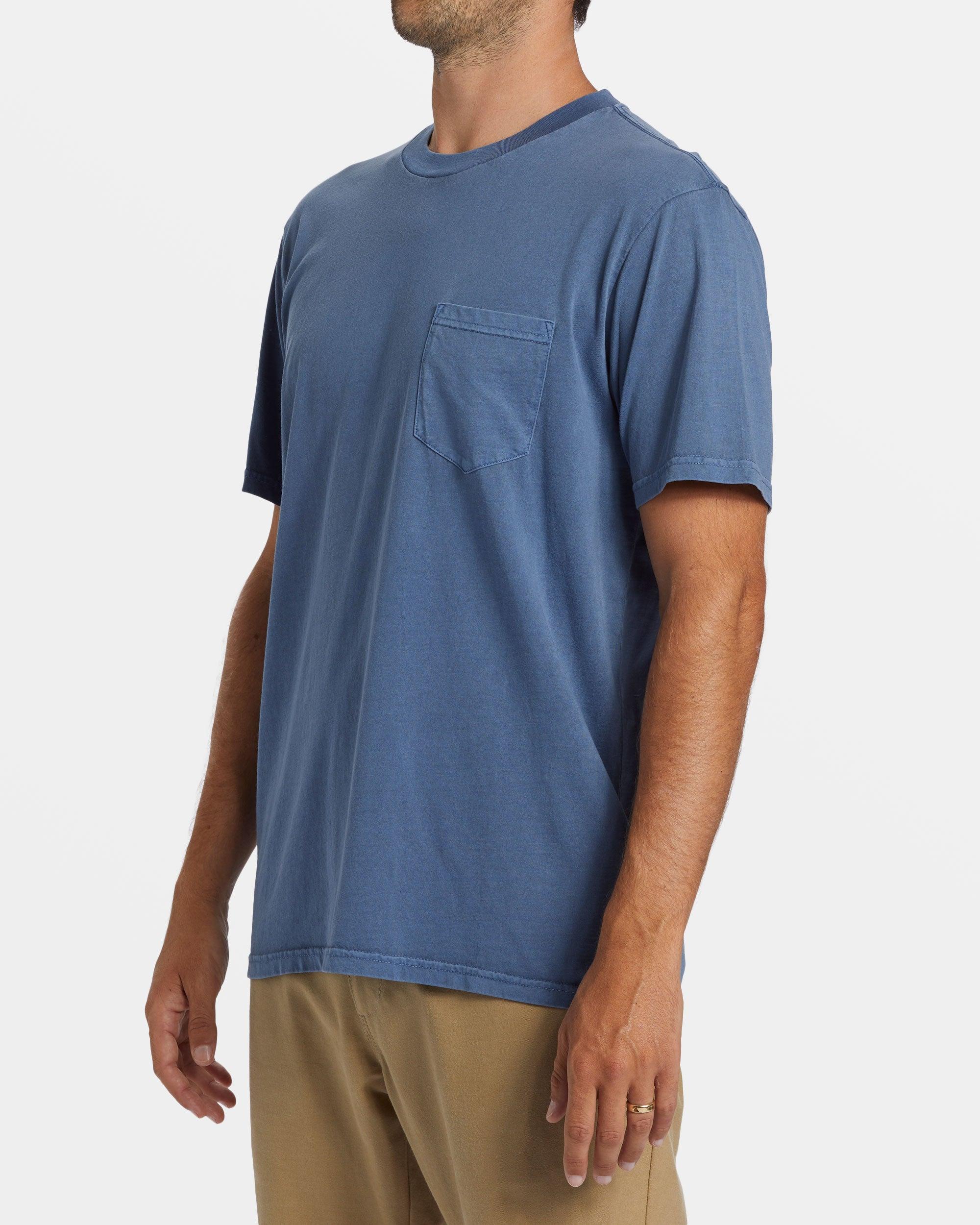 Essential T-Shirt - Slate Blue Male Product Image