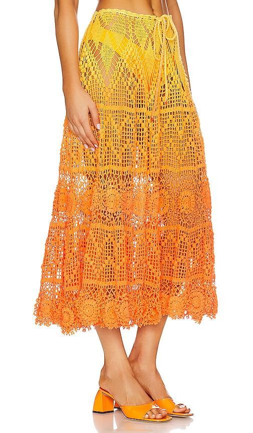 Alix Pinho x REVOLVE Sunset Midi Skirt Product Image