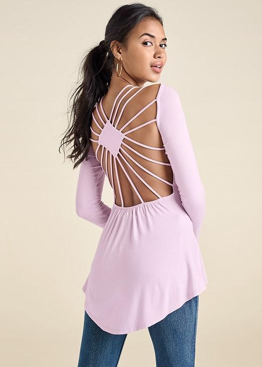 Strappy Open Back Top Product Image