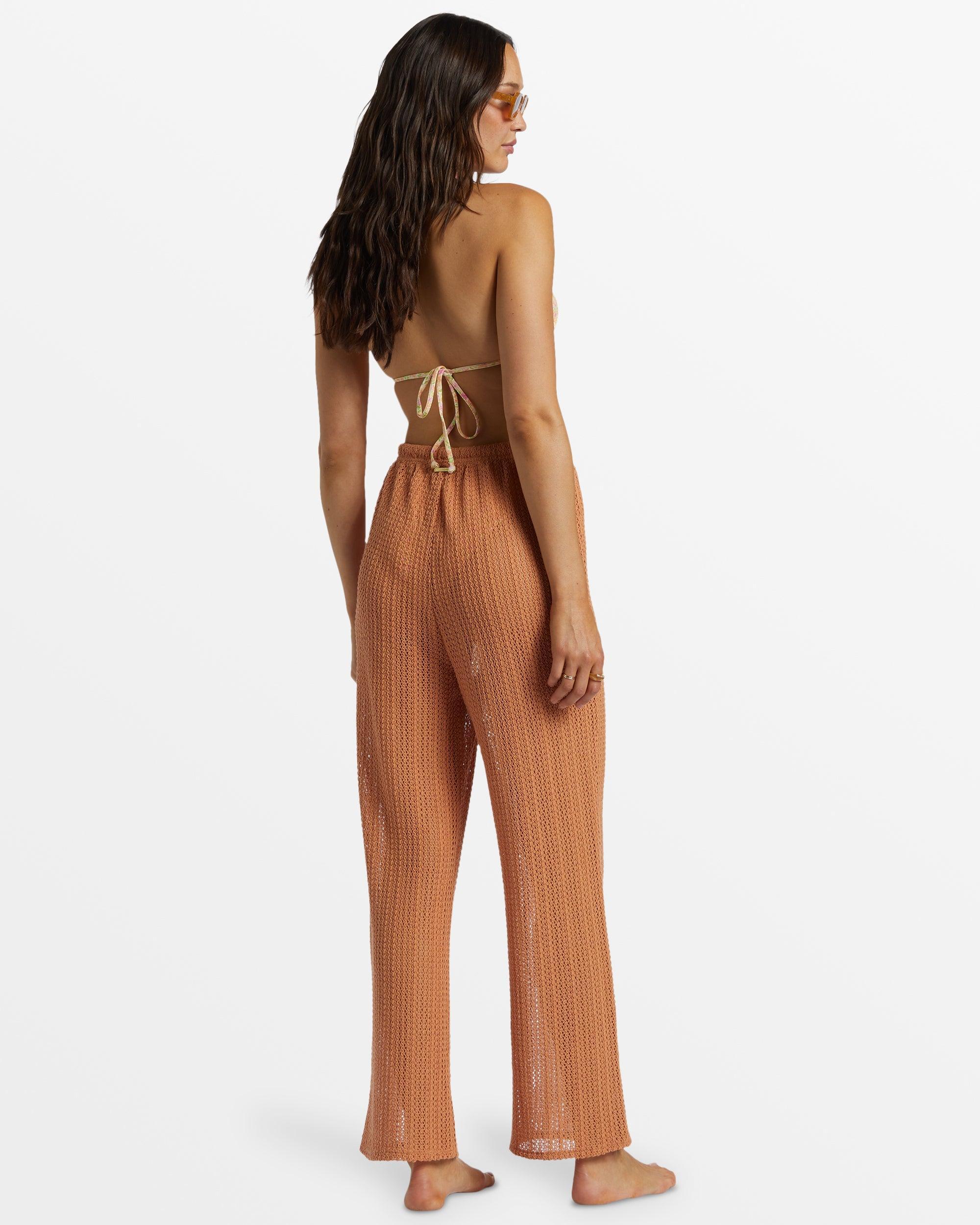 Largo Beach Pant Cover Up - Toffee Female Product Image