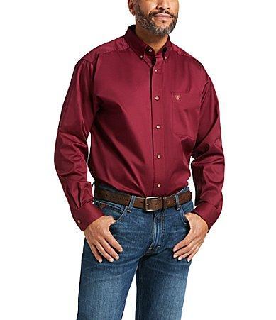 Ariat Big  Tall Solid Twill Long Product Image