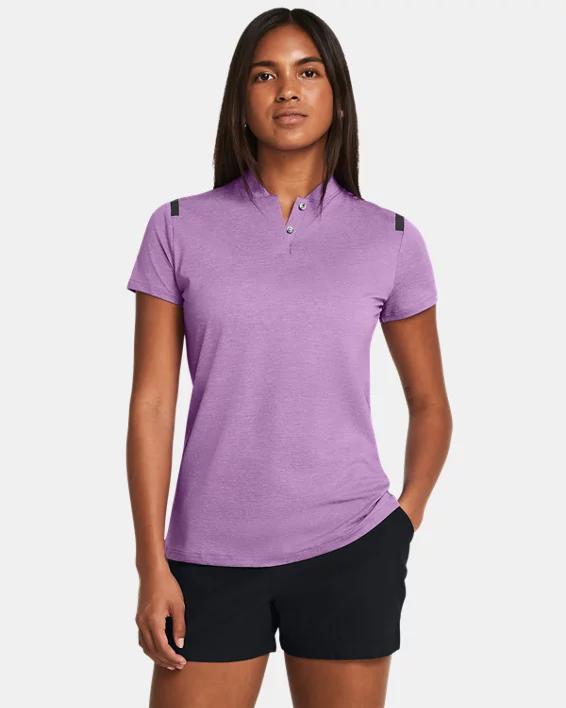 Women's Curry Splash Short Sleeve Polo Product Image