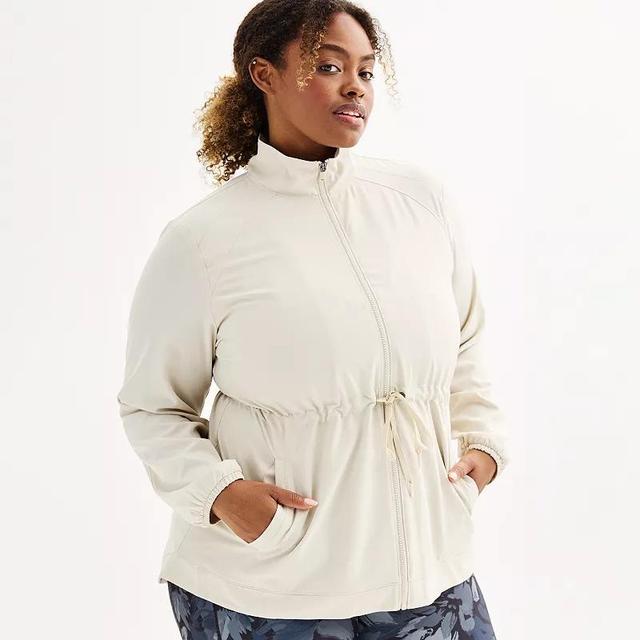 Plus Size Tek Gear Woven Jacket, Womens Product Image