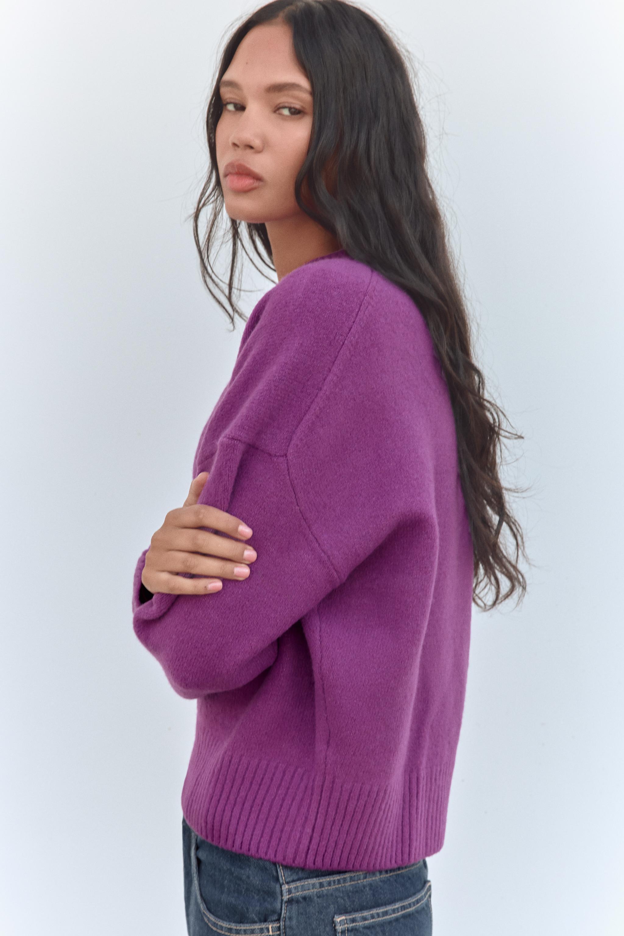 BASIC SOFT KNIT SWEATER Product Image