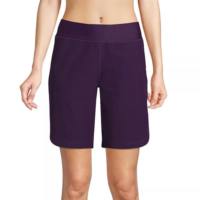 Lands End Womens 9 Quick Dry Modest Swim Shorts with Panty Product Image