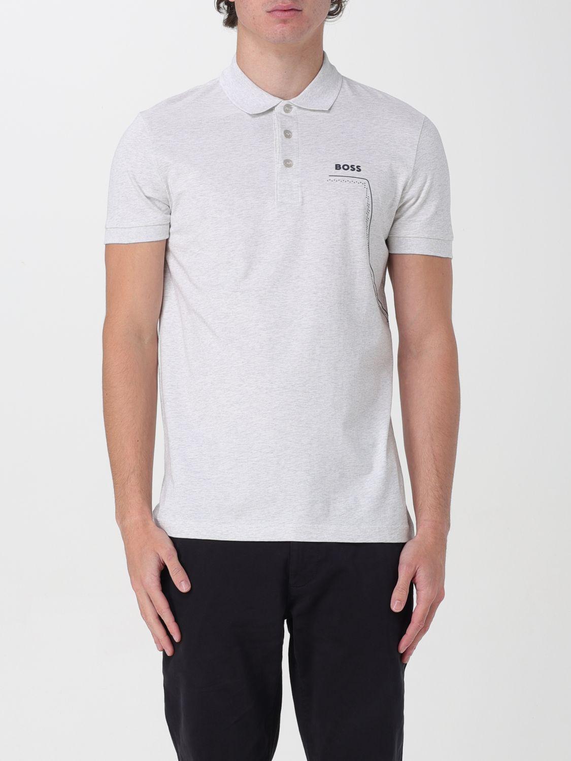 Polo Shirt Boss Men Color Grey Product Image