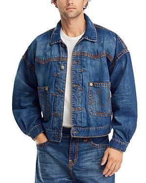 True Religion Santorini Oversized Denim Jacket Product Image