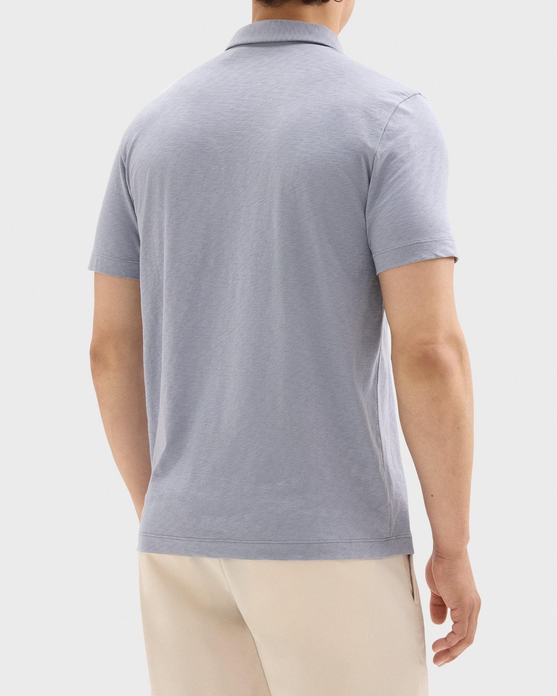 Polo Shirt in Slub Cotton Product Image