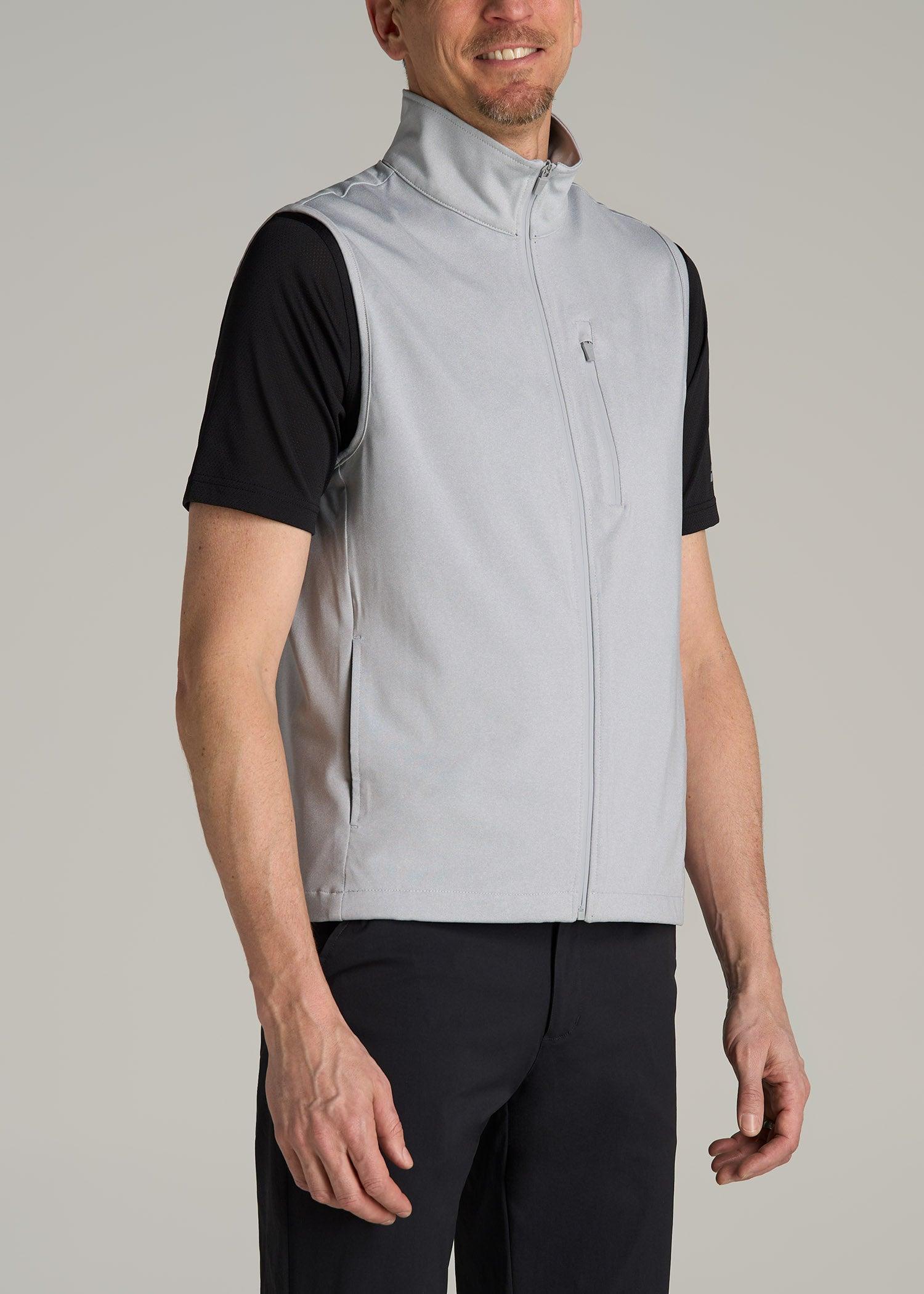 Performance Vest for Tall Men in Blue Mix Product Image