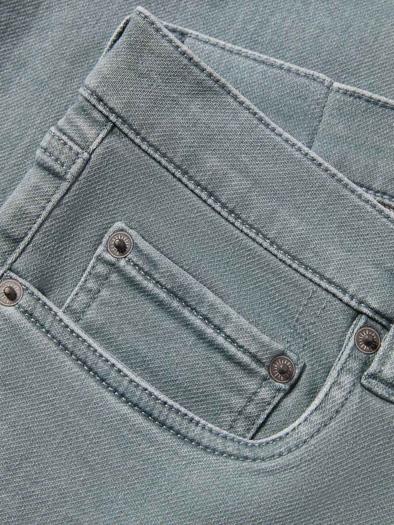 Stretch Terry 5-Pocket - Ocean Glass Product Image