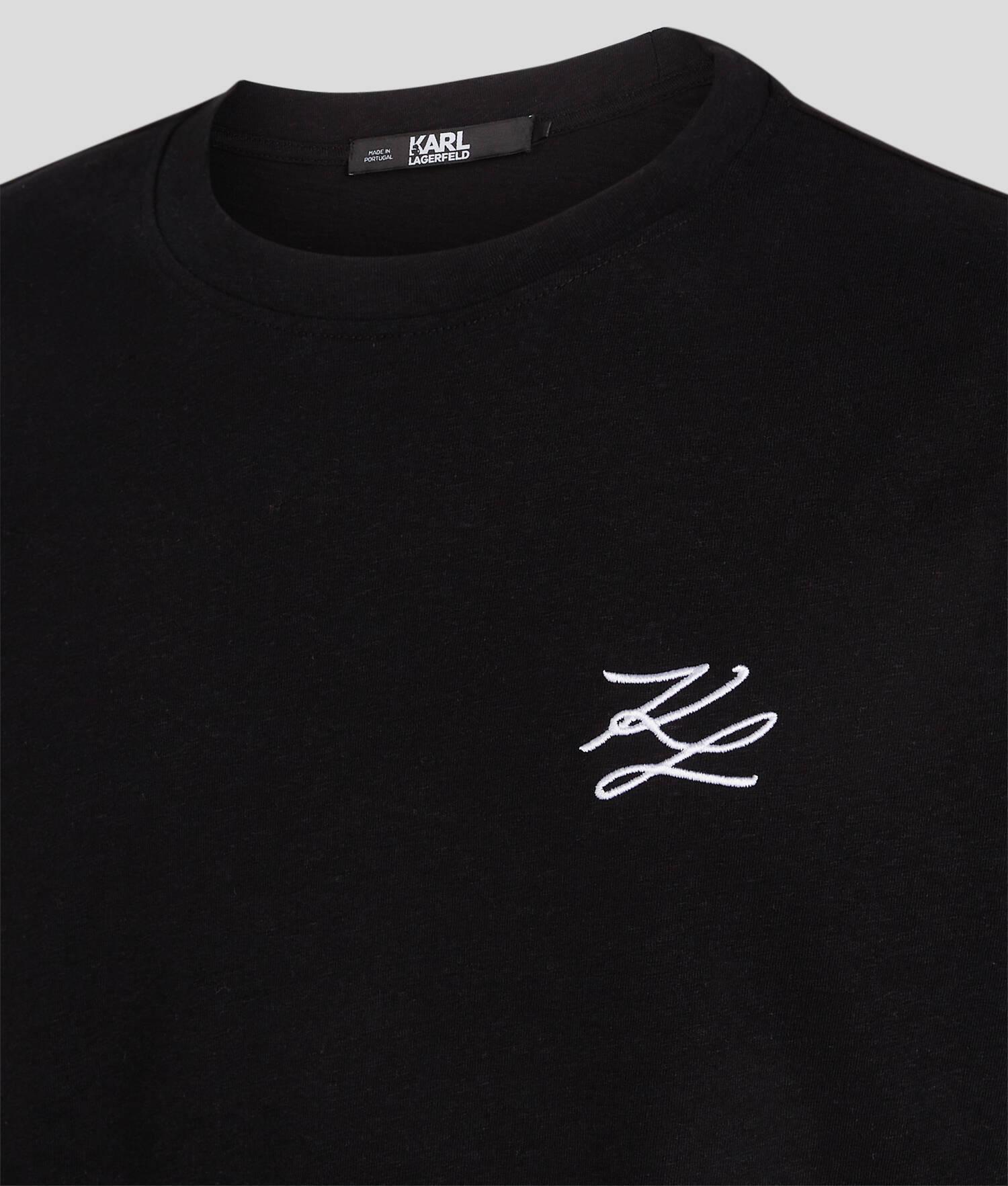 KARL AUTOGRAPH LINEN T-SHIRT Product Image