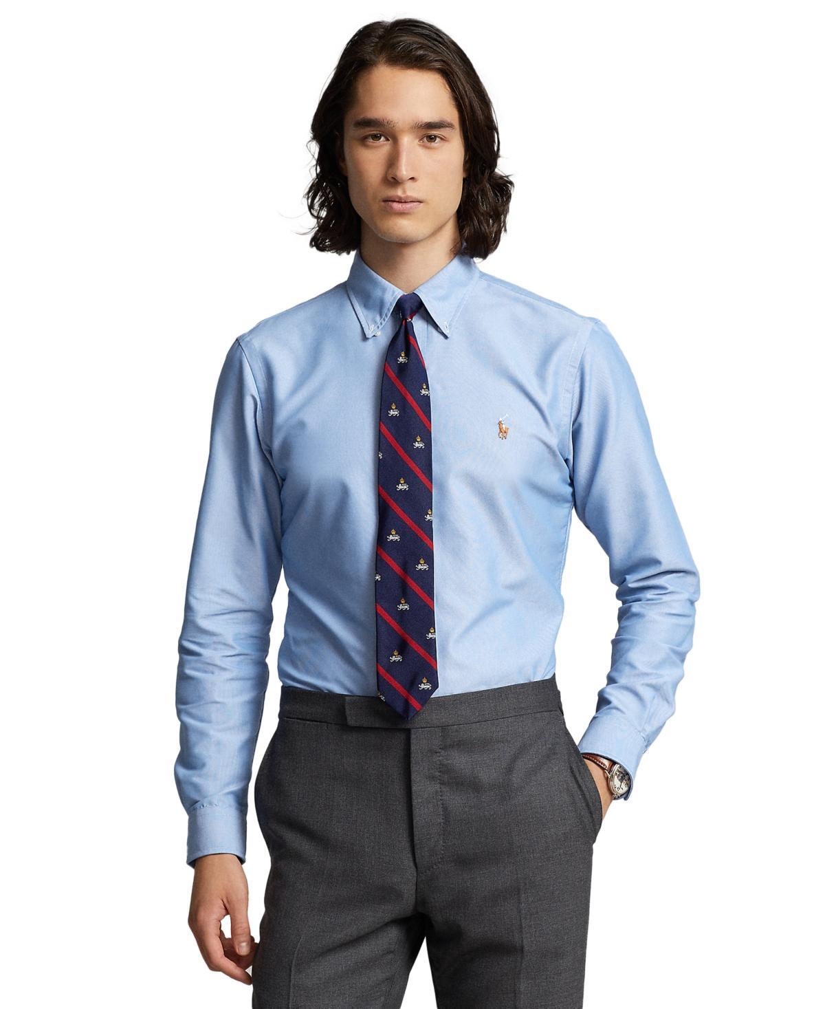 Polo Ralph Lauren Classic Fit Performance Stretch Oxford Long Sleeve Woven Shirt Product Image