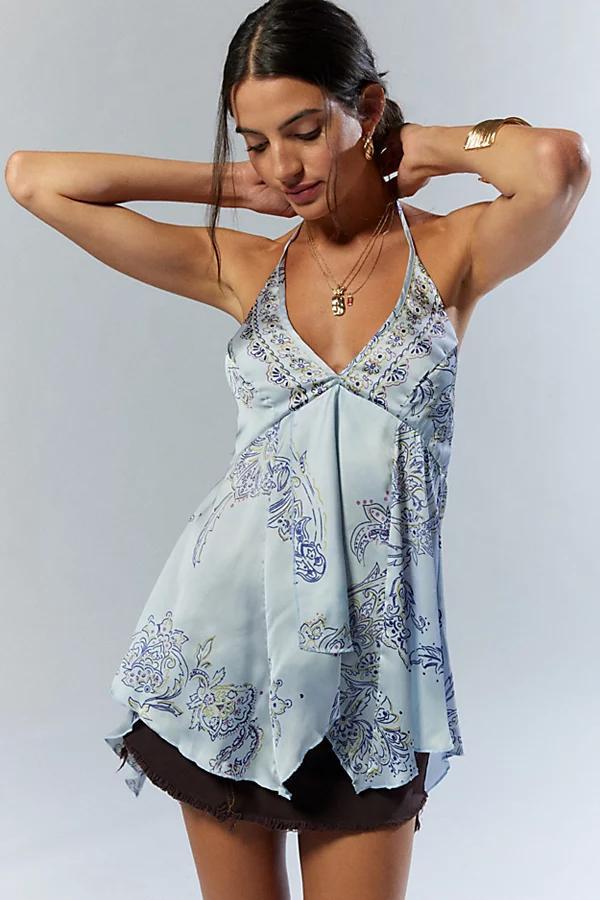 Silence + Noise Luisa Tunic Halter Top Womens at Urban Outfitters Product Image