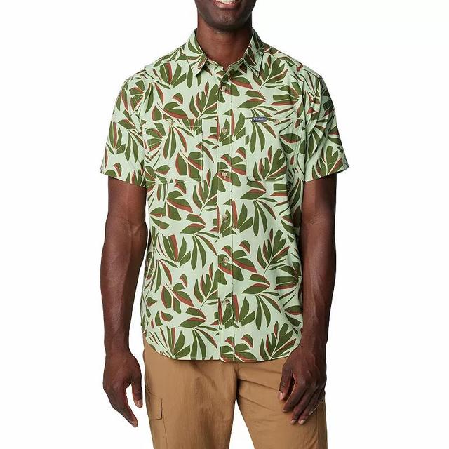 Columbia Mens Utilizer Printed Woven Short Sleeve Shirt- Product Image