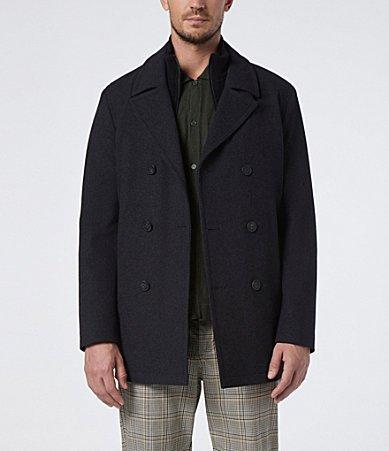 Marc New York Burnett M50 Wool Peacoat Product Image