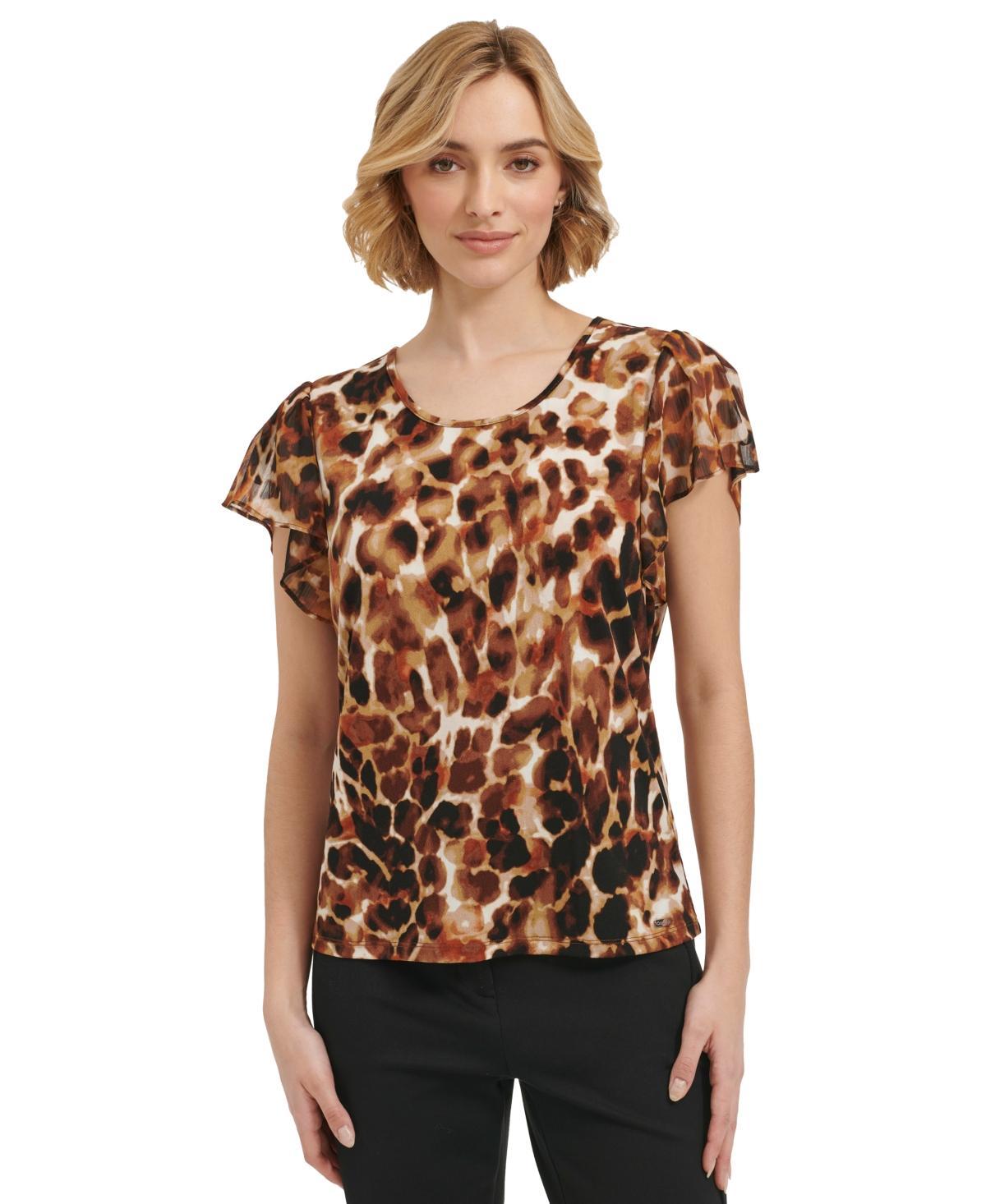 Women's Short Sleeve Printed Top Product Image