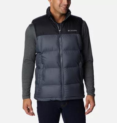 Columbia Pike Lake Vest Graphite) Men's Vest Product Image