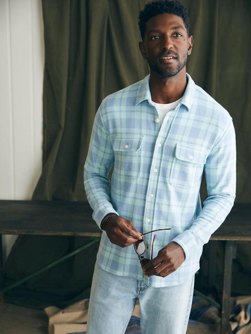 Legend™ Sweater Shirt (Tall) - Clearwater Coast Plaid Product Image