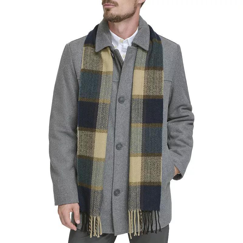 Mens Dockers Wool Scarf Coat Product Image