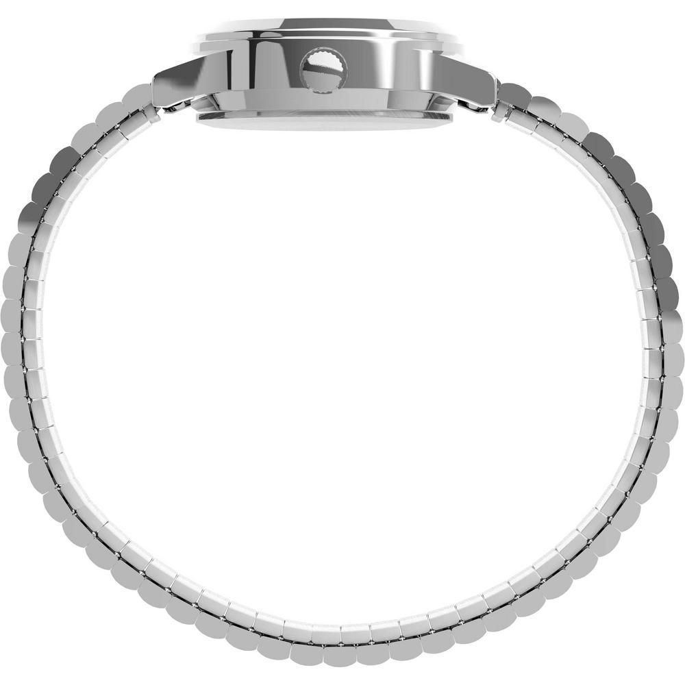 Women's Timex Indiglo Expansion Band Watch - Silver/Mother of Pearl T2M826JT Product Image