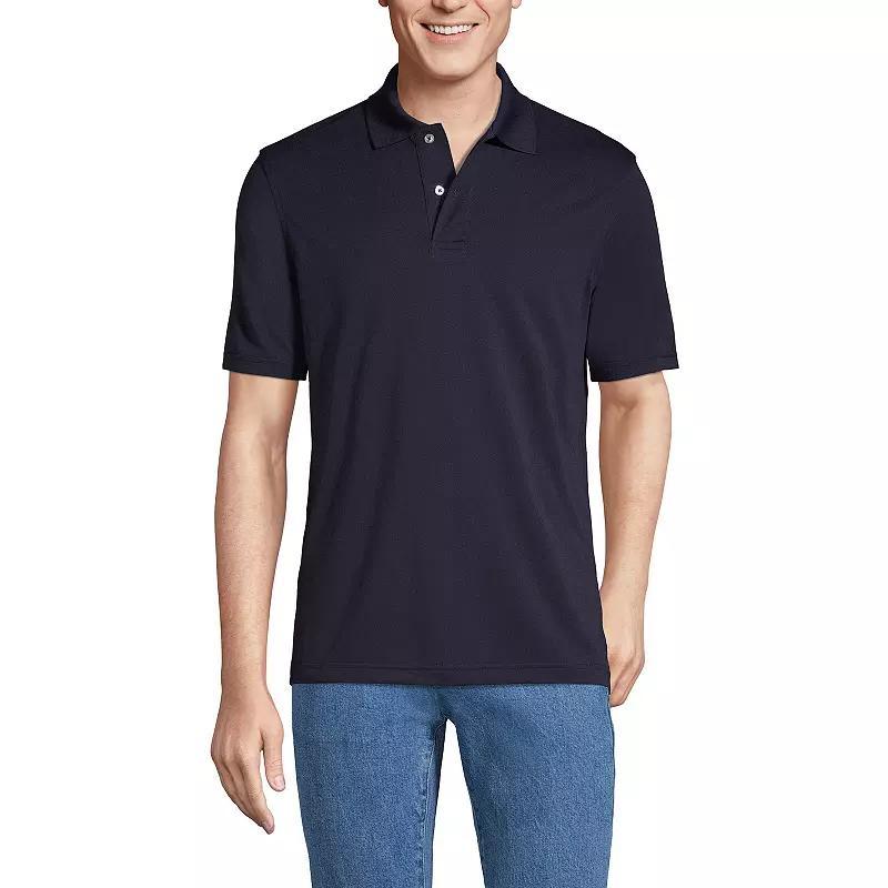 Mens Big Lands End School Uniform Short Sleeve Polo Product Image