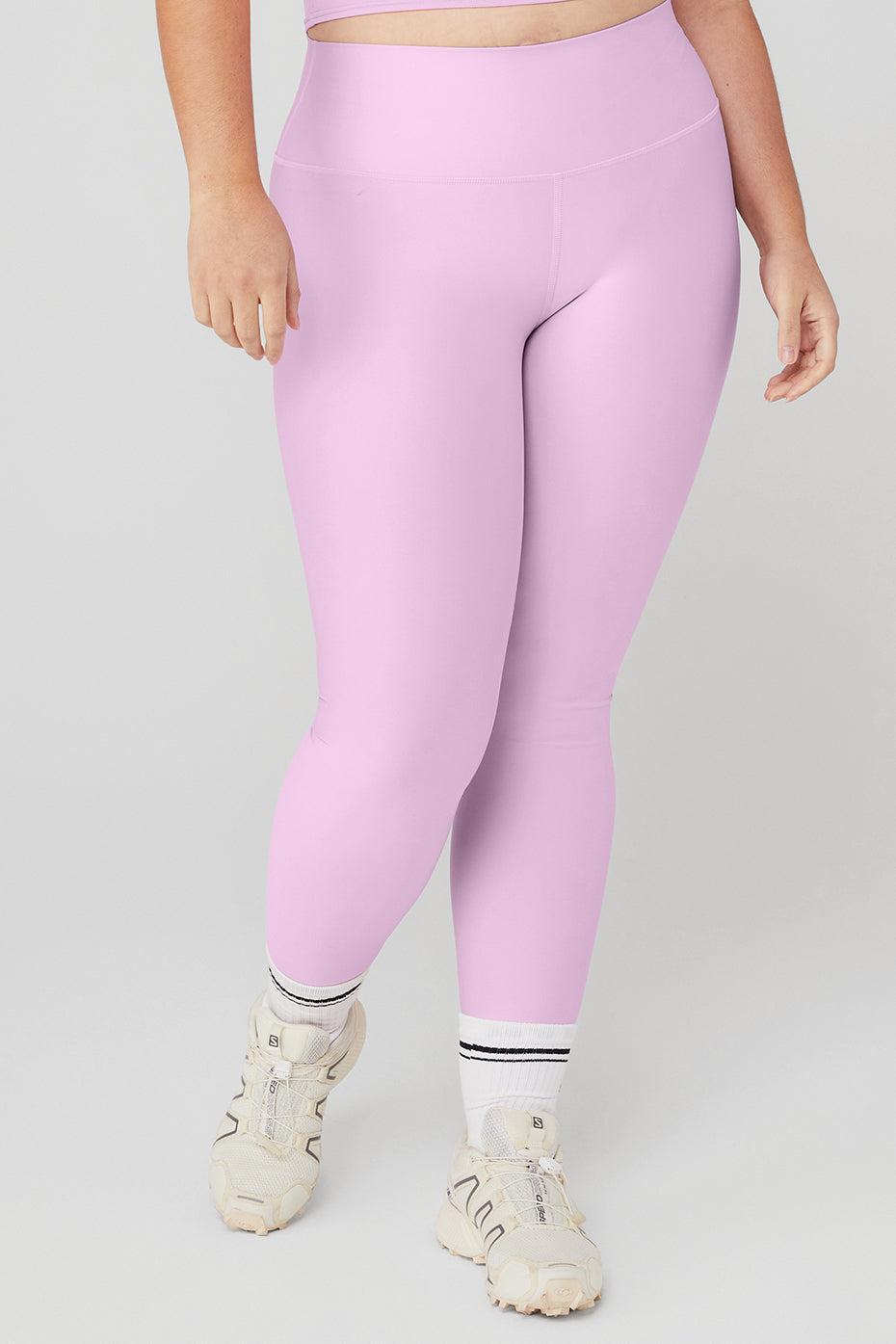 High-Waist Airlift Legging - Sugarplum Pink Female Product Image